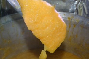 Piure de piersici galbene (pentru creme, mousse-uri si alte dichisuri)