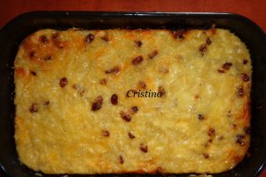 Budinca de paste cu branza