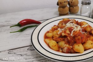 Gnocchi cu piept de pui