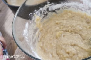 Desert prajitura cu banane