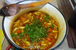 Ciorba de octombrie cu bunatatile toamnei