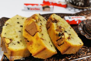 Desert chec cu ciocolata Kinder