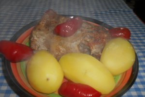 Pulpa de ied marinata in bere, la slow cooker Crock Pot