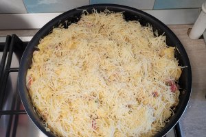Cartofi cu sunculita, gratinati
