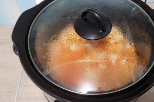 Iahnie de fasole la slow cooker Crock Pot