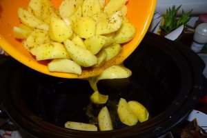 Carnati impletiti gatiti la slow cooker Crock Pot