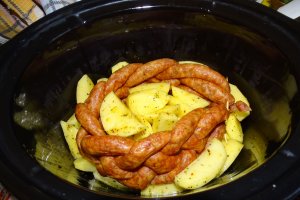Carnati impletiti gatiti la slow cooker Crock Pot