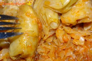 Sarmale in foi de varza la slow cooker Crock Pot