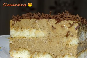 Desert prajitura indecisa cu banane si ness