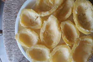 Cartofi cu branza si piept de pui