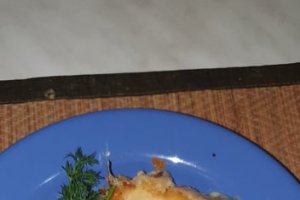 Conopida gratinata, cu parjoale de pui