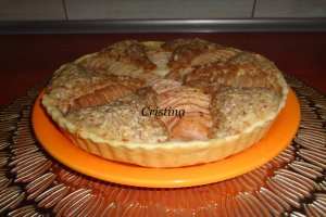 Desert tarta cu pere si migdale