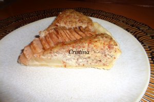 Desert tarta cu pere si migdale