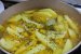 Mancare de cartofi cu ardei copt si carnati-4