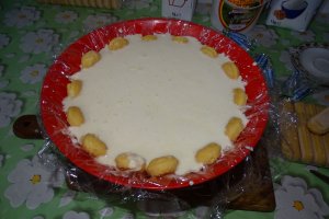 Desert prajitura Coconut-Clementine
