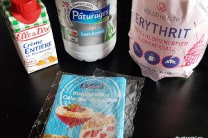 Desert panna cotta cu mere