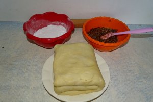 Desert carticele-osanzele cu gem de prune si nuca