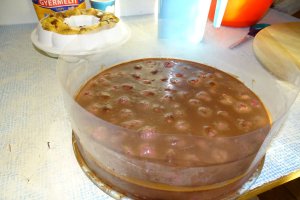 Desert tort Capricioasa Clementina - reteta cu nr. 1600