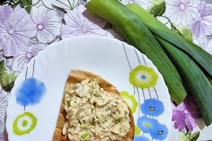 Salata de vinete cu praz si iaurt