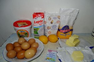 Desert prajitura cu crema de lamaie marca Ruxy