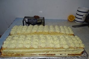 Desert prajitura cu crema de lamaie marca Ruxy