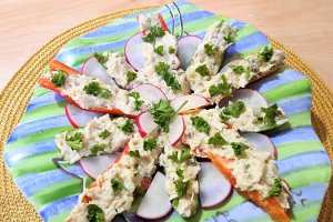 Salata de vinete cu iaurt si hrean