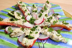 Salata de vinete cu iaurt si hrean