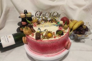 Desert tort cu ciocolata si mandarine