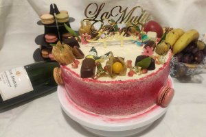 Desert tort cu ciocolata si mandarine