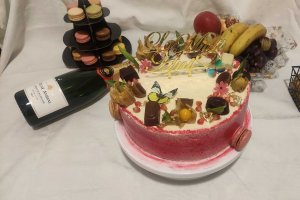 Desert tort cu ciocolata si mandarine