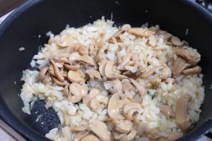 Escalop de porc cu ciuperci
