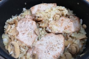 Escalop de porc cu ciuperci