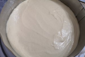 Desert prajitura cu mango si fructul pasiunii