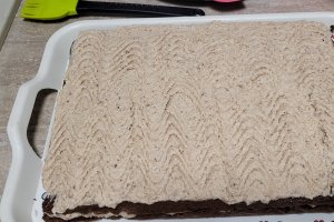 Desert prajitura cu piure de castane