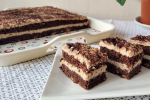 Desert prajitura cu piure de castane