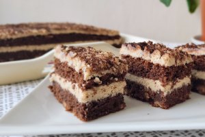 Desert prajitura cu piure de castane