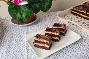 Desert prajitura cu piure de castane