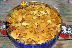 Desert Paillete Feuilletine -Biscuit francez sfaramat