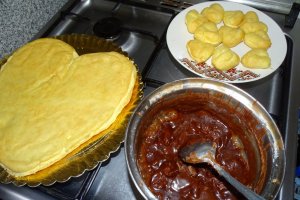 Desert Inima lui Valentinu day