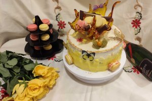 Desert tort cu ciocolata si cirese