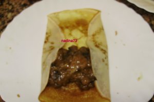 Clatite gratinate cu ciuperci si piept de pui