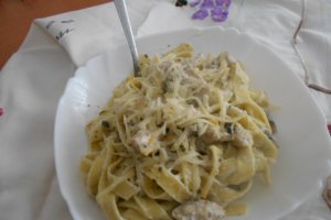 Tagliatele cu piept de pui
