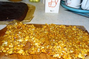 Desert prajitura cu ciocolata si aroma de portocale