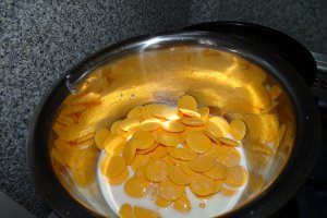 Desert prajitura cu ciocolata si aroma de portocale