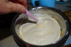 Desert prajitura cu ciocolata si aroma de portocale