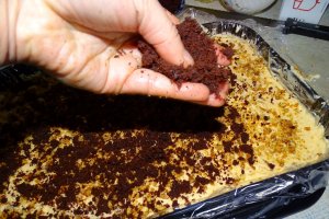 Desert prajitura cu ciocolata si aroma de portocale