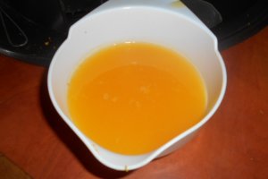 Desert prajitura cu crema de portocale