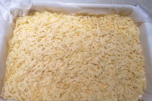 Desert prajitura cu branza si crumble