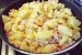 Salata calda de cartofi cu sunca, ceapa verde si ridichi-5