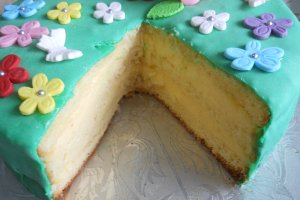 Desert tort Pajistea cu flori - 5 ani de bucataras